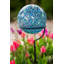 Globe terrestre réfléchissant mosaïque peacock Silvester
