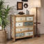 Commode d'appoint en bois avec 7 tiroirs