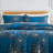 Midnight Floral Microfiber 3 Piece Comforter Set-1115717590-1115717588