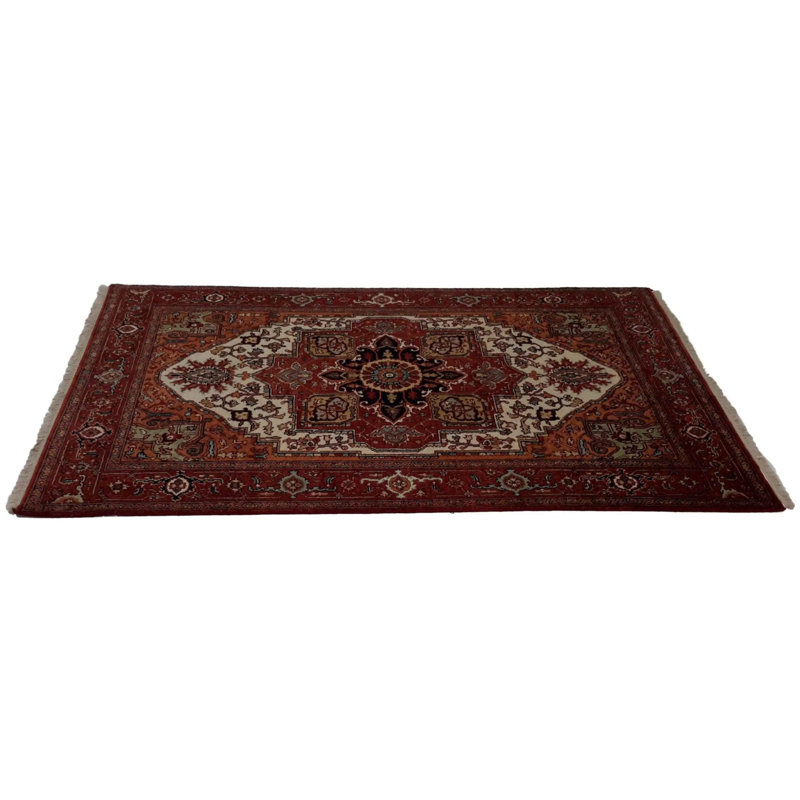 Oriental Area Rug in Orange