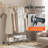 Merik Metal Adjustable Rolling Clothing Rack