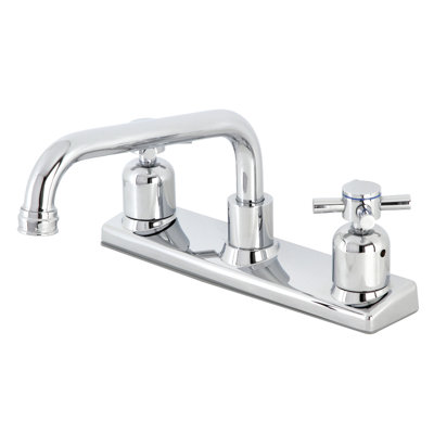 Kingston Brass Concord Two-Handle 2-Hole 8" Centerset Kitchen Faucet