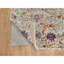 Tapis de couloir blanc en laine et en soie noué à la main 2 pi 7 po x 23 pi 10 po XL 452E2433CC3D4FC2951FE199B0AD7023