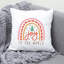 Coussin en polyester ChristmasRainbow-09-338312773