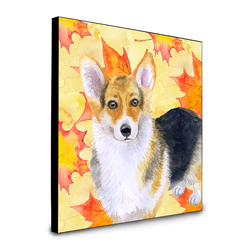 Panneau mural d’art Cannes, Corgi