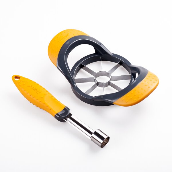 Deiss Pro Apple Slicer & Apple Corer Tool - Sharp Stainless Steel Apple Cutter 8 Slices Deiss