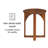 Ealyn Round Top Solid Wood End Table-912374795