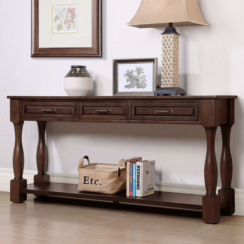 Console de 63,38 po Bastedo, Espresso