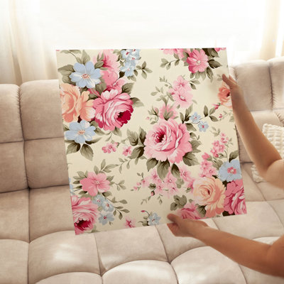 Impression florale sans cadre Floral Elegance