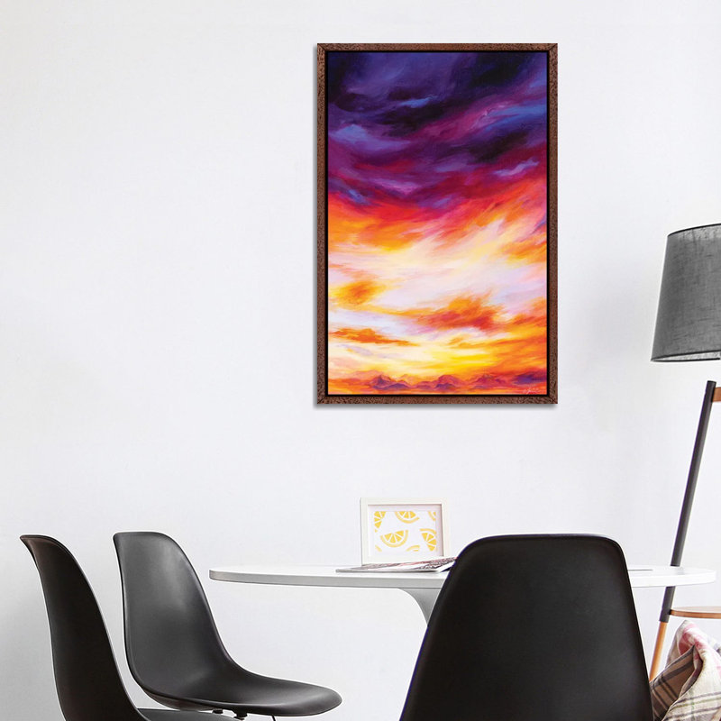 The Range 1 Piece Painting on Canvas, 66.04 cm H x 45.72 cm W, Classic Wood Framed