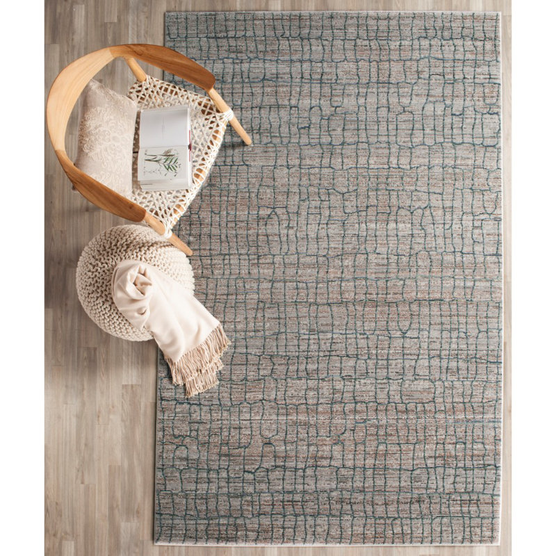 Valencia Performance Geometric Rug, Rectangle 2' x 3'
