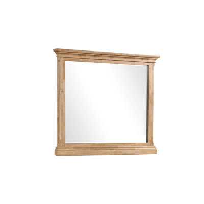 Miroir de ferme 44,4 po, chêne naturel