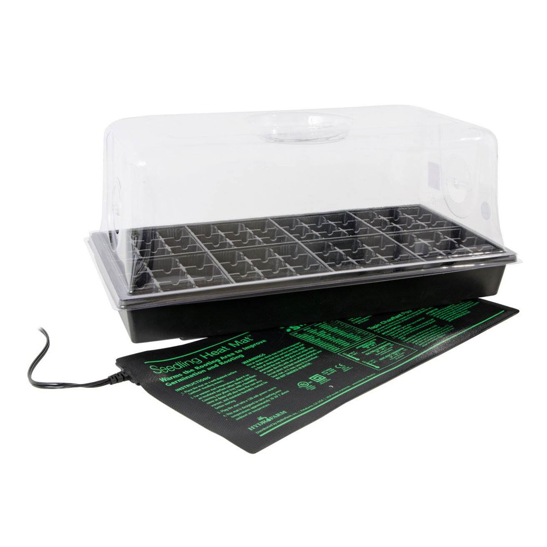 Jump Start CK64050 Germination Station With Heat Mat, Tray, Cell Insert & Dome Hydrofarm 