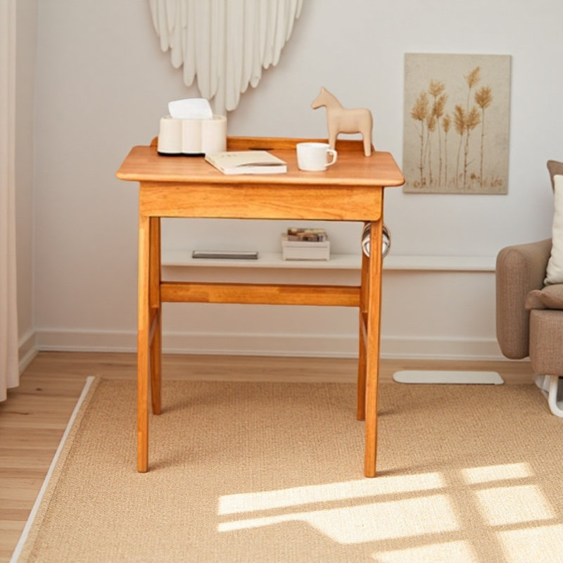 Solid wood small and simple desk