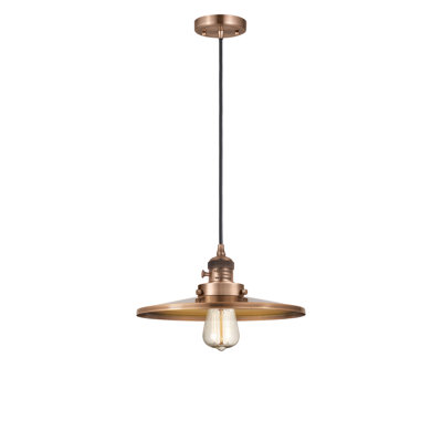 Rouvin Single Light Metal Pendant