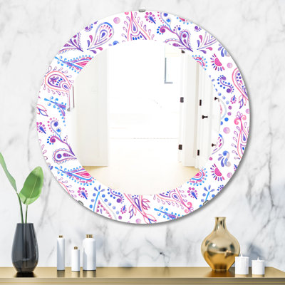 Paisley Eclectic Wall Mirror