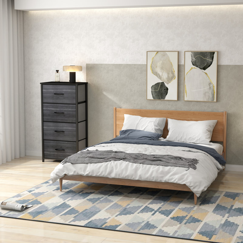Kathiria Dresser, Charcoal Black/Black