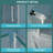 36"w X 72"h Shower Door With Tempered Glass And Fold In Brushed Nickel - -, Space Saving, Adjustable Aspect Optimizing, Element
