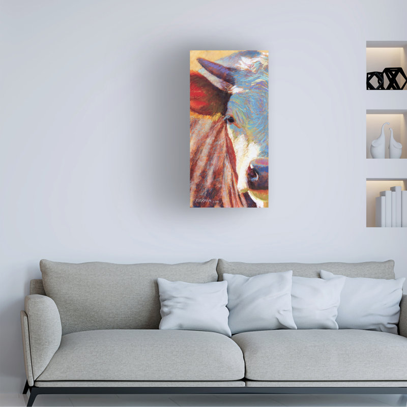 Art mural sur toile tendue - «Rita» de Rita Kirkman pour décoration de salon, de chambre à coucher ou de bureau - 10 x 19