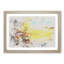 Boat upon a Lake During Sunrise - Picture Frame Graphic Art Print-56872102-56872103