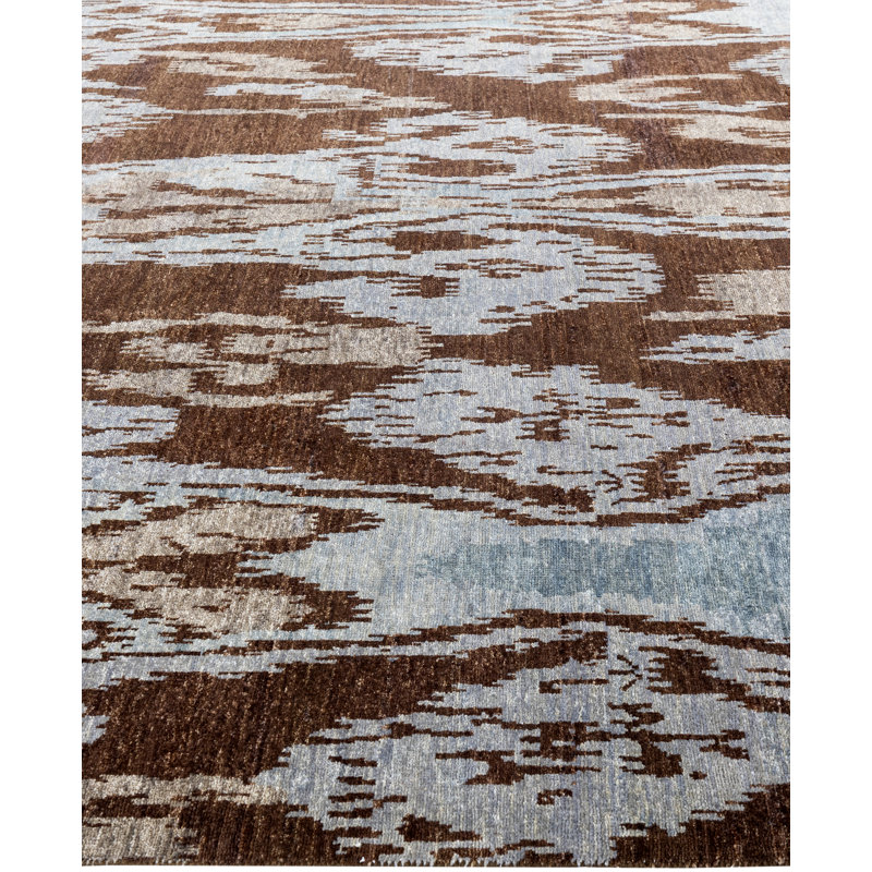 Overdyed One-of-a-Kind 8' 0" X 10' 2" Hand Knotted Area Rug