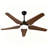 52" Modern Solid Wood Ceiling Fan with Light-881423416-881423558