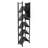 Origami Foldable 6-Shelf Classic Stamped Steel Bookcase-1788964975