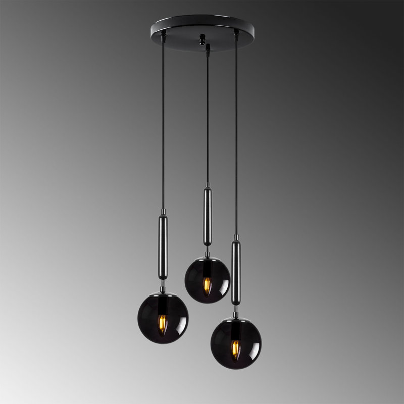 Chandelier, Black, Black