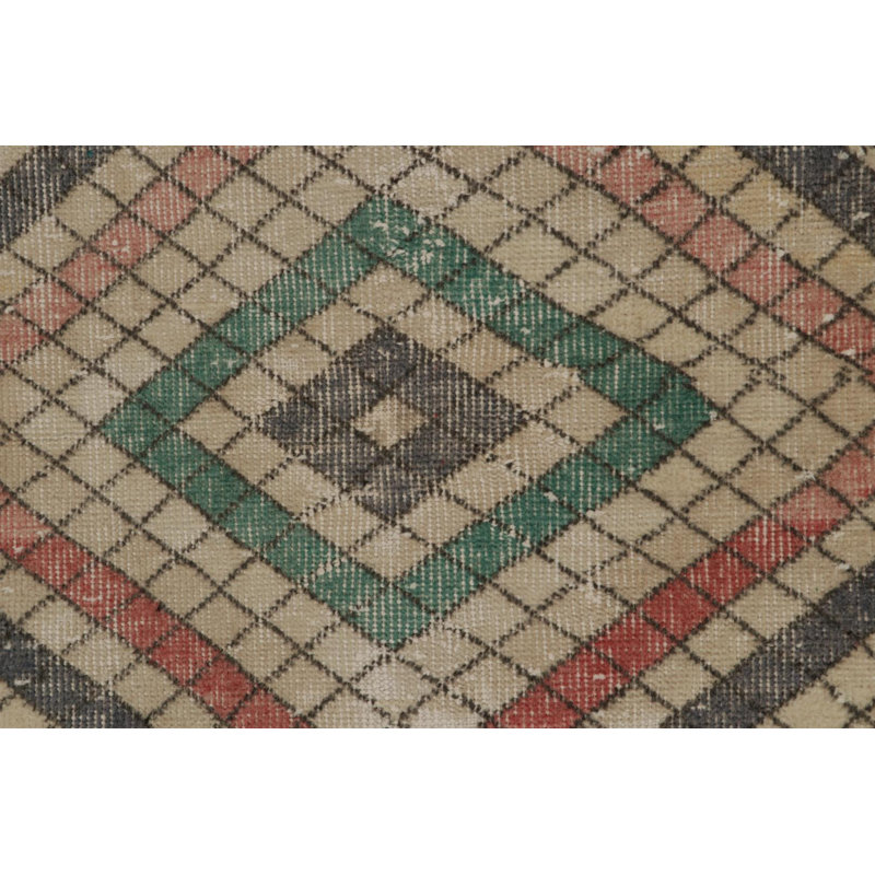 One-of-a-Kind 2'8" X 6'5" Hand Knotted Area Rug