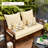Outdoor 4'' Bench Seat / Back Cushion-503256113