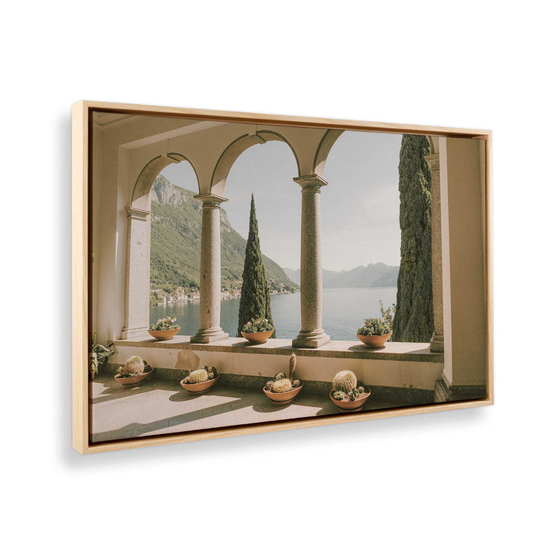«Tranquil Arches», reproduction sur toile tendue, Cadre américain en érable flottant, H 8,75 po x l 12,75 po x P 1,75 po, 1