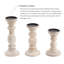 Porte-bougie en bois massif JFY Designs-629174917