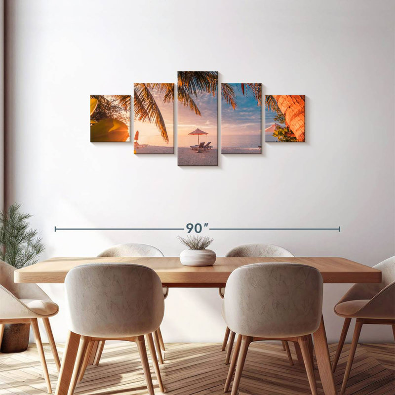Maldives Avonna Sunset, H 30 po x l 68 po