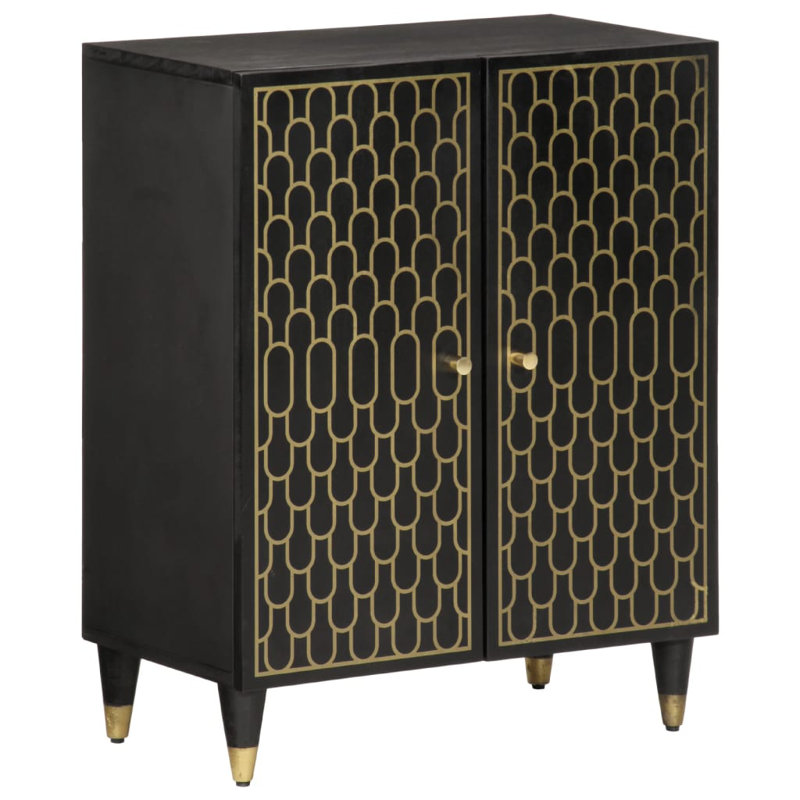 60cm Sideboard, Black
