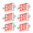 LED Exit Sign with Emergency Lights, Two LED Adjustable Heads Emergency Exit Light with Battery Backup, Combo Red Letter Fire Exit Lighting, Commercial Exit Signs Tested to UL Standards