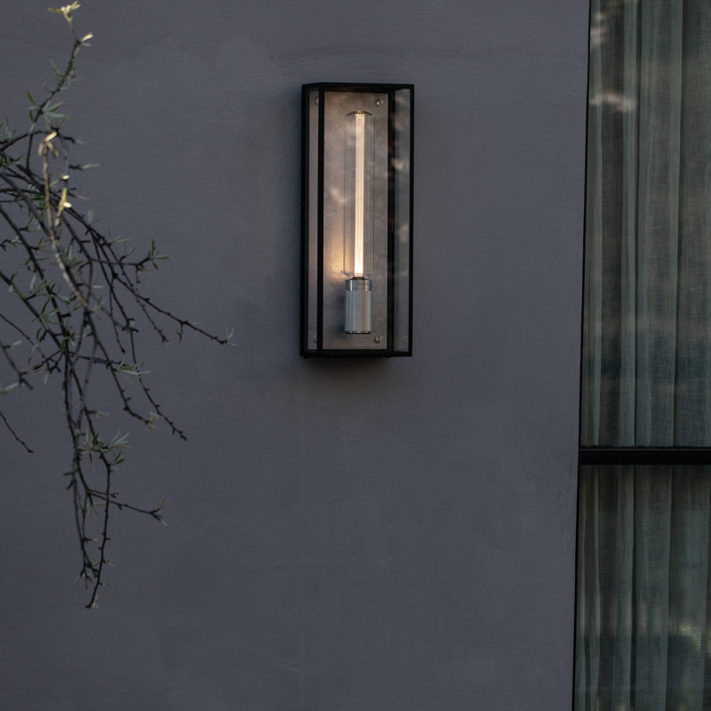Cage humide / Mur / Grand, Noir, bronze industriel