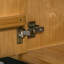 Buffet en bois massif de style industriel