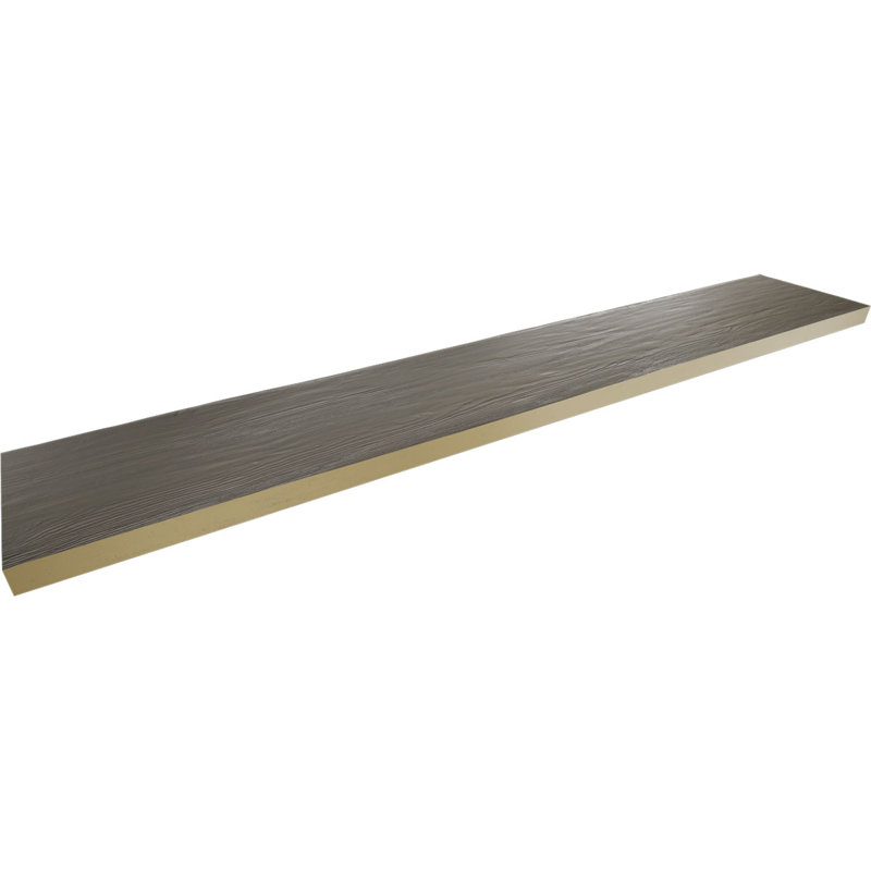 Planche de poutre en faux bois Endurathane, Chêne des récoltes, H 12 po x l 96 po x P 1 po