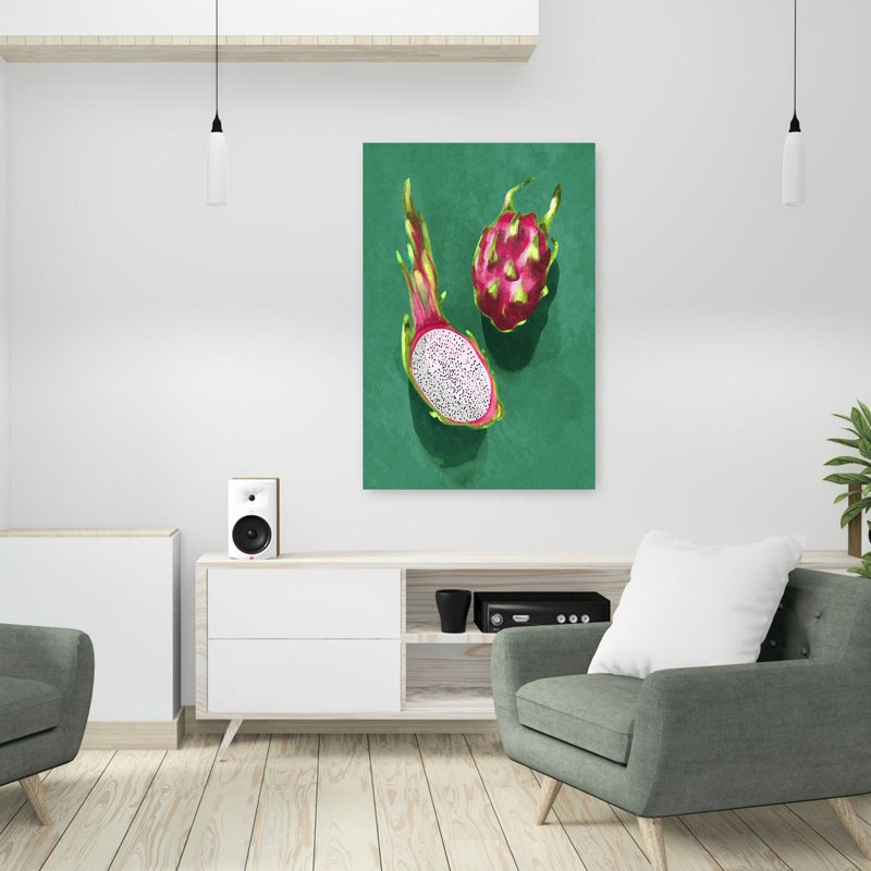 Art contemporain, art moderne de fruits, H 36 po x l 24 po