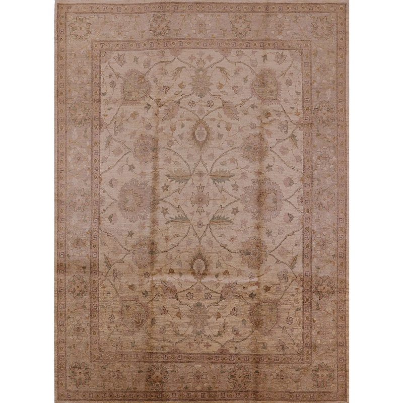 Tapis beige Rideau, Rectangle 2 pi x 4 pi