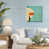 Giclée encadrée blanc bord de mer