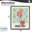 Cadre flottant orange Spirz On My Mind, design par Nina Jacobs-1936873919-1936873917