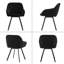48cm H Velvet Upholstered Metal Armchair-1996620774