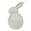 Lapins, céramique - ensemble de 2 cm: 3,5 x 3,5 x 6,5, gris: 4 x 4 x 8
