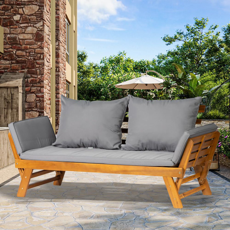 Patio Dining Armchair, Gray