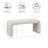 Coleon Polyester Upholstered Bench