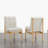 Upholstery Solid Wood Dining Chair with Natural Finish-2118711386