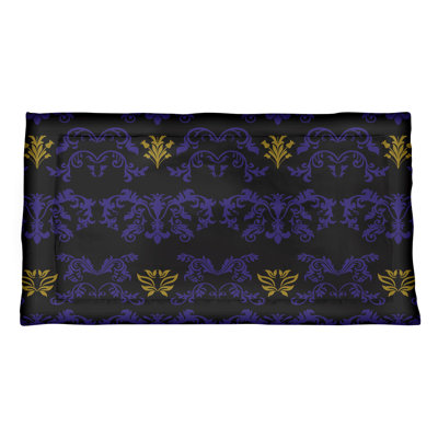 Football Baroque Pattern Pillow Sham