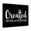 Created with a Purpose 1 Piece Wrapped Canvas Wall Art-740970494