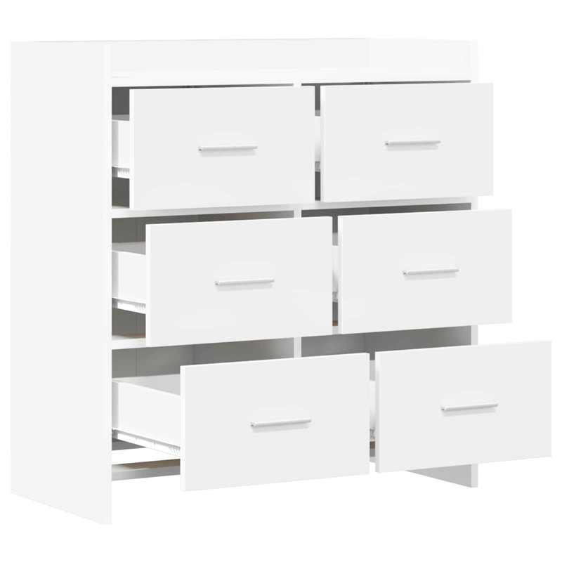 75cm Sideboard, White